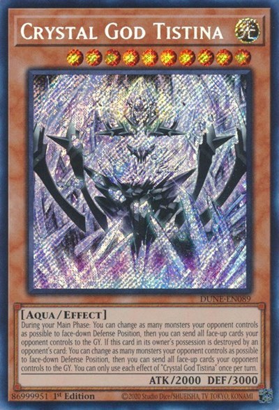 Crystal God Tistina - 1st Edition