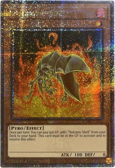 Volcanic Shell - Quarter Century Secret Rare