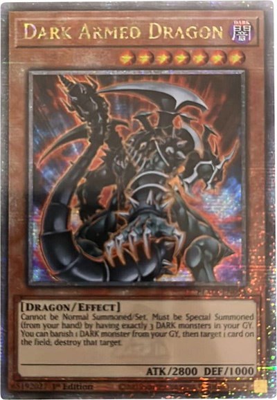Dark Armed Dragon - Quarter Century Secret Rare