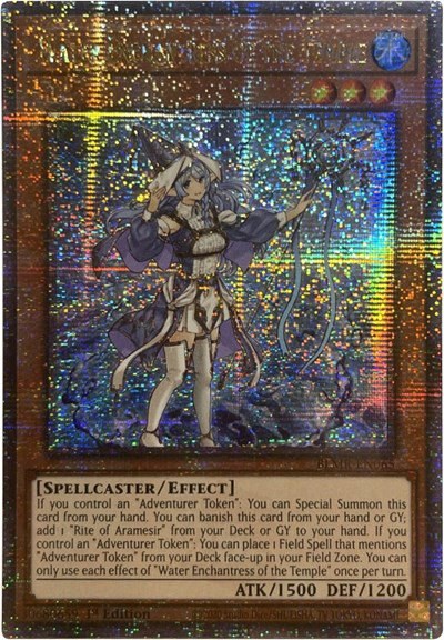 Water Enchantress of the Temple - Quarter Century Secret Rare
