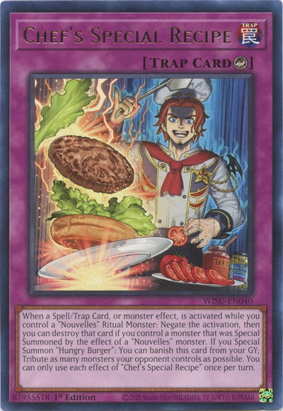 Chef's Special Recipe - 1st Edition