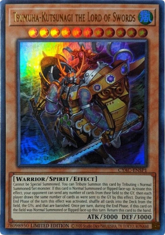 Tsumuha-Kutsunagi the Lord of Swords
