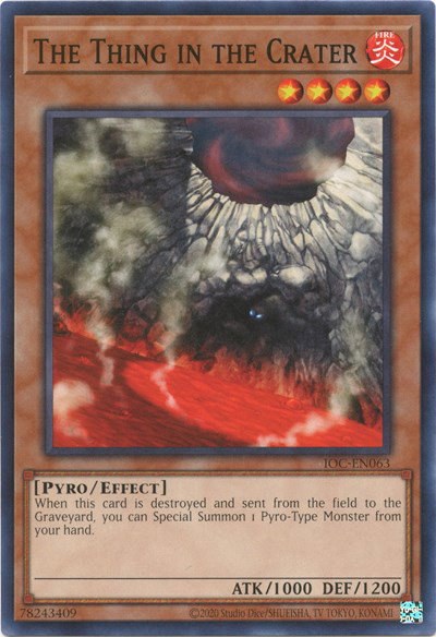 The Thing in the Crater