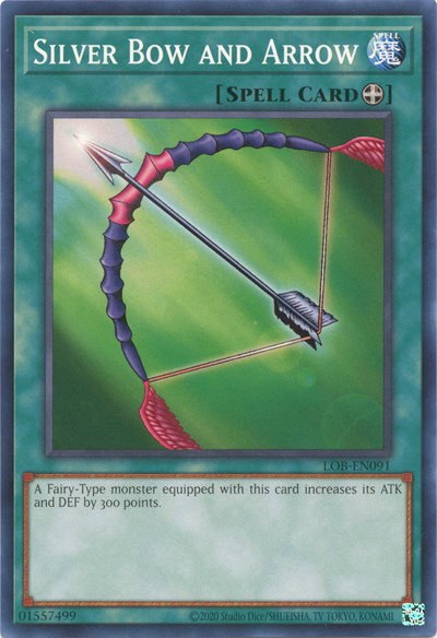 Silver Bow and Arrow