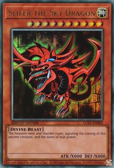 Slifer the Sky Dragon - 25th Anniversary Edition