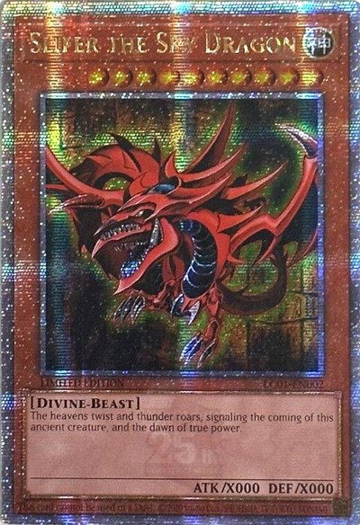 Slifer the Sky Dragon - Quarter Century Secret Rare