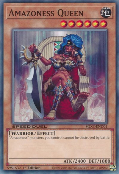 Amazoness Queen - 1st Edition