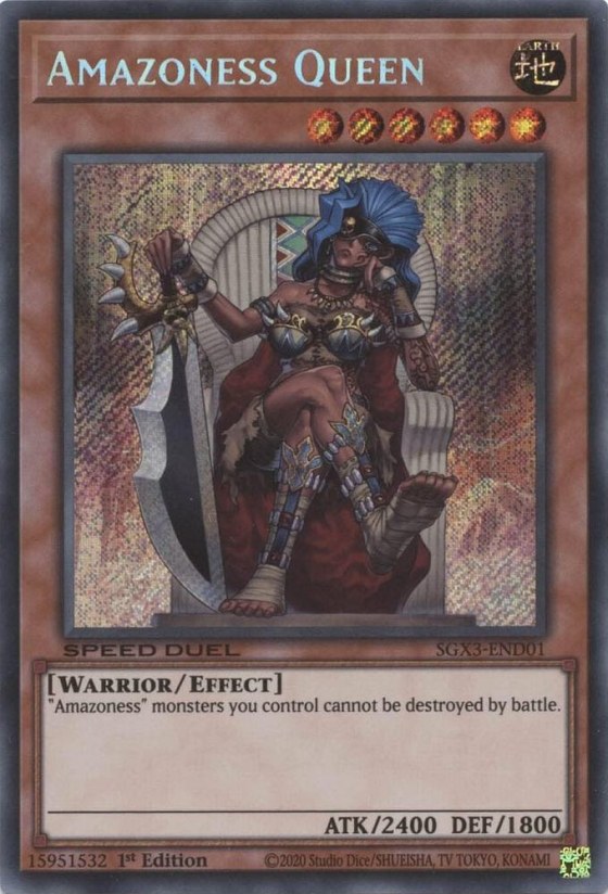 Amazoness Queen - Secret Rare