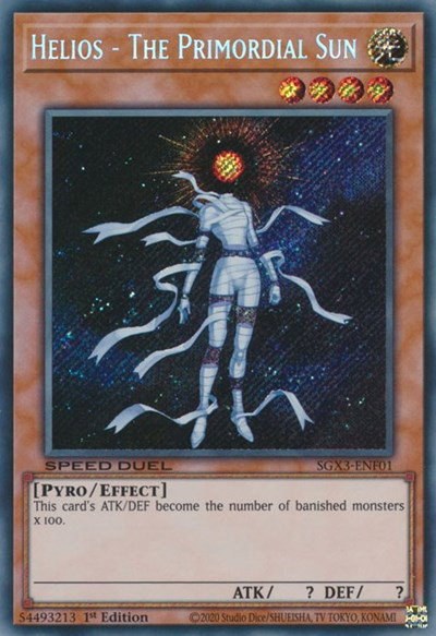 Helios - The Primordial Sun - Secret Rare
