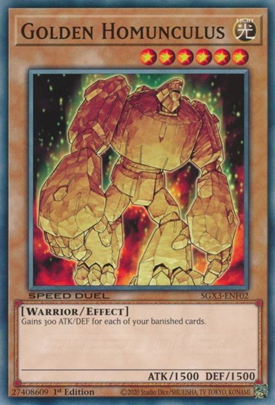 Golden Homunculus - 1st Edition