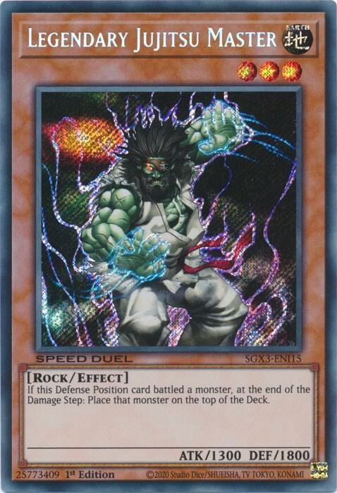 Legendary Jujitsu Master - Secret Rare