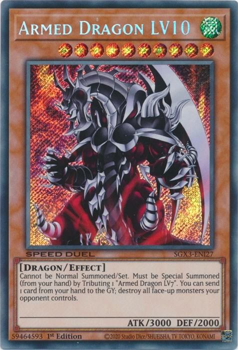 Armed Dragon LV10 - Secret Rare
