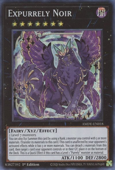 Expurrely Noir - 1st Edition