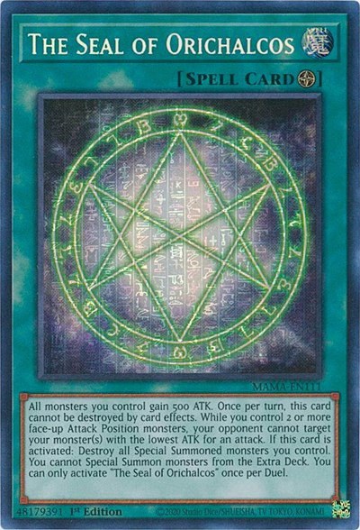 The Seal of Orichalcos - Ultra Pharaoh S Rare