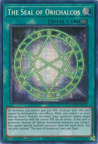 The Seal of Orichalcos - Secret Pharaoh S Rare
