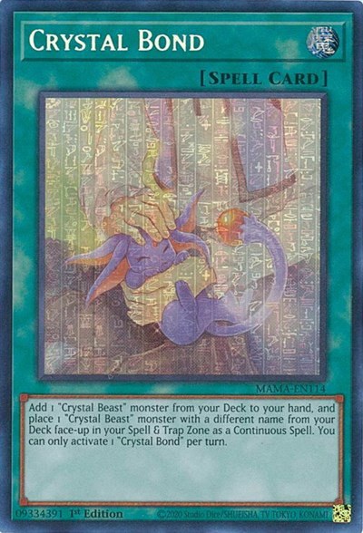 Crystal Bond - Secret Pharaoh S Rare