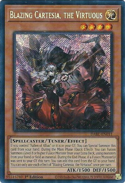 Blazing Cartesia, the Virtuous - 1st Edition