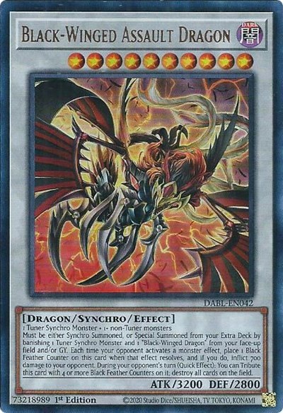 Black-Winged Assault Dragon