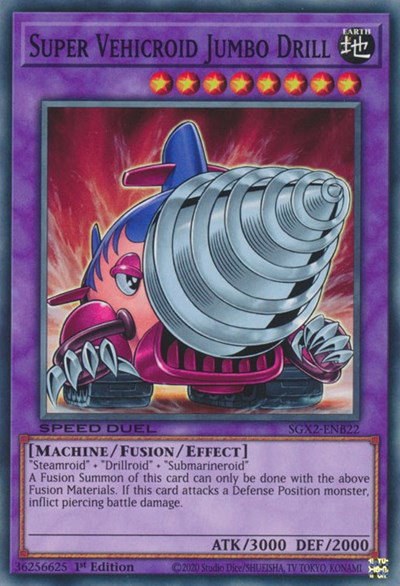 Super Vehicroid Jumbo Drill - 1st Edition