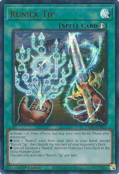 Runick Tip - 1st Edition