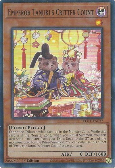 Emperor Tanuki's Critter Count - 1st Edition