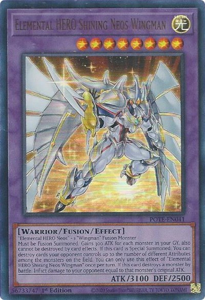 Elemental HERO Shining Neos Wingman - Unlimited