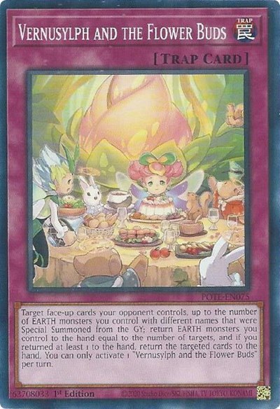 Vernusylph and the Flower Buds - 1st Edition
