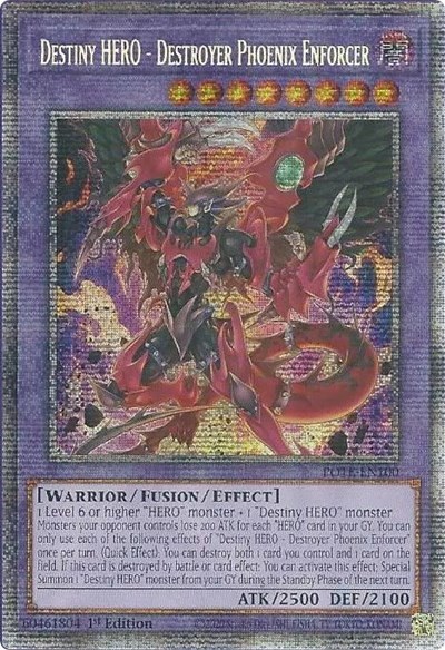 Destiny HERO - Destroyer Phoenix Enforcer - 1st Edition