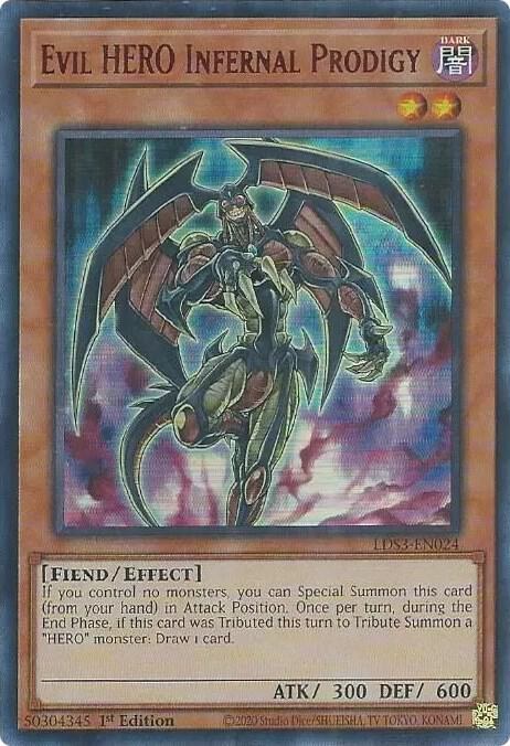 Evil HERO Infernal Prodigy - Red