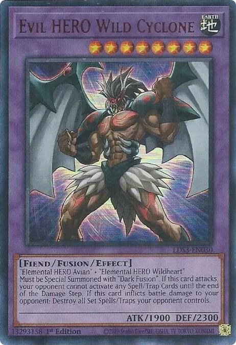 Evil HERO Wild Cyclone - Red