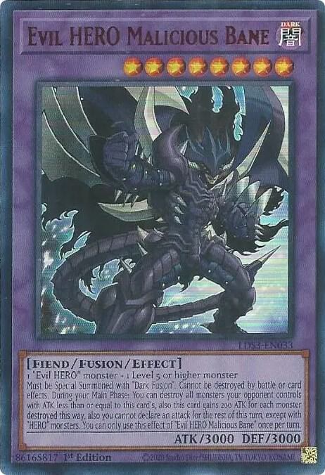 Evil HERO Malicious Bane - Red