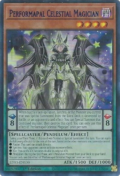 Performapal Celestial Magician - Blue