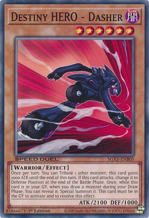 Destiny HERO - Dasher - 1st Edition