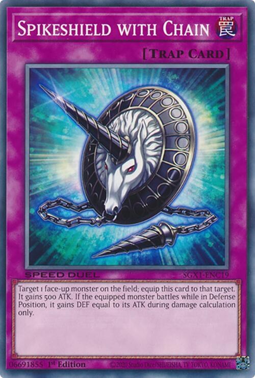 Spikeshield with Chain