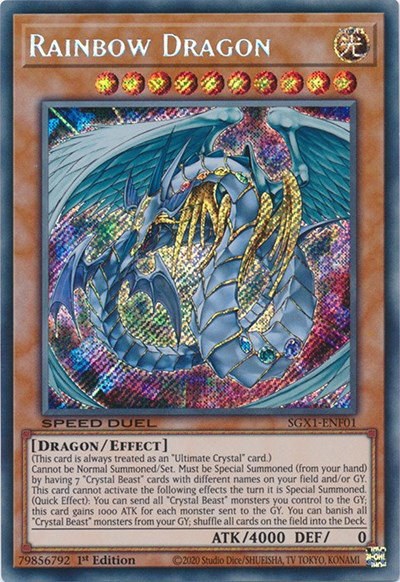 Rainbow Dragon - Secret Rare