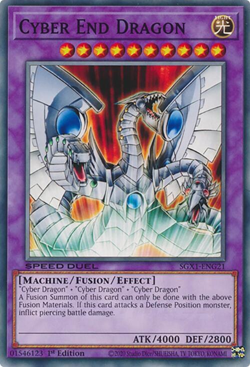 Cyber End Dragon - 1st Edition