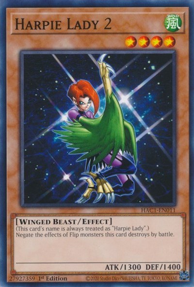 Harpie Lady 2 - 1st Edition
