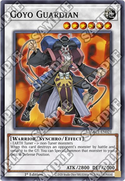 Goyo Guardian - Duel Terminal