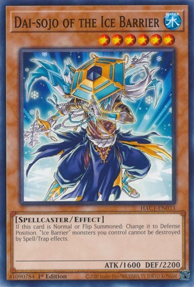 Dai-sojo of the Ice Barrier - 1st Edition