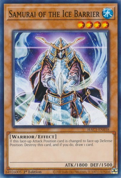 Samurai of the Ice Barrier - 1st Edition