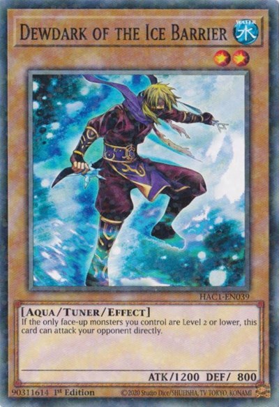 Dewdark of the Ice Barrier - Duel Terminal