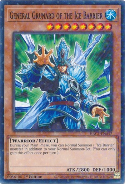 General Grunard of the Ice Barrier - Duel Terminal