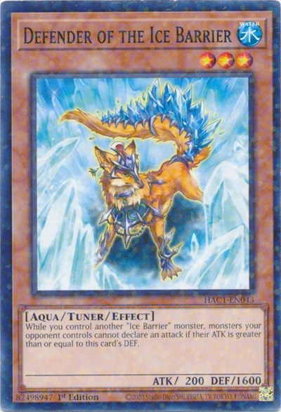 Defender of the Ice Barrier - Duel Terminal