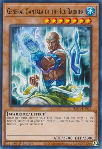 General Gantala of the Ice Barrier - 1st Edition