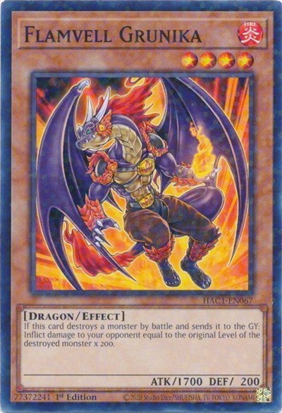 Flamvell Grunika - Duel Terminal