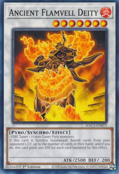 Ancient Flamvell Deity - 1st Edition