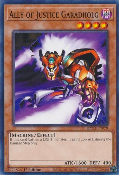 Ally of Justice Garadholg - 1st Edition