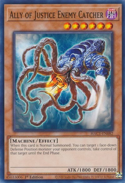 Ally of Justice Enemy Catcher - 1st Edition