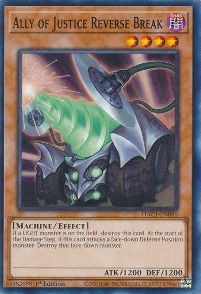 Ally of Justice Reverse Break - 1st Edition