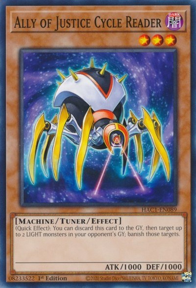 Ally of Justice Cycle Reader - 1st Edition